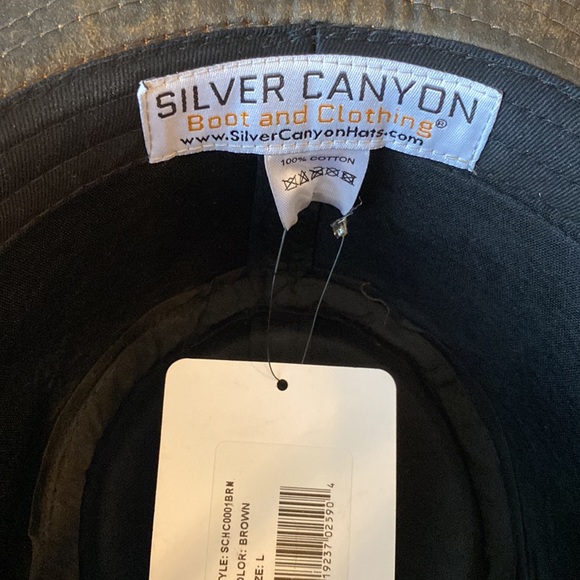 ✨Weathered Outback Outdoorsmen Shapeable Western Hat with Chin Cord, Brown ✨ - Picture 9 of 15